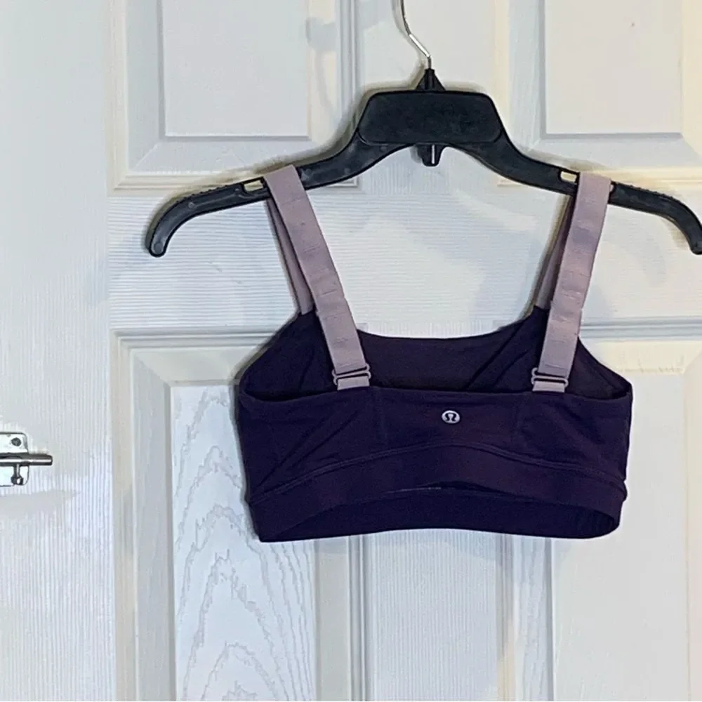 Lululemon Adjust Me Bra Concord Grape Size 4